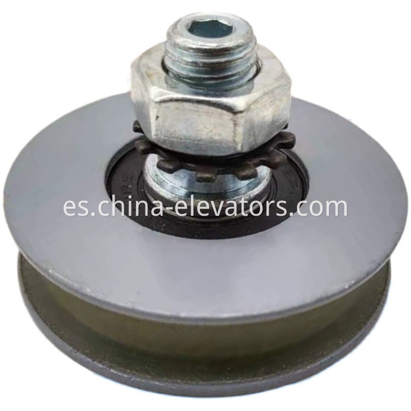 Rodillo colgante para puerta de aterrizaje de 56 mm para ascensores LG Sigma 56mm Landing Door Hanger Roller for LG Sigma Elevators